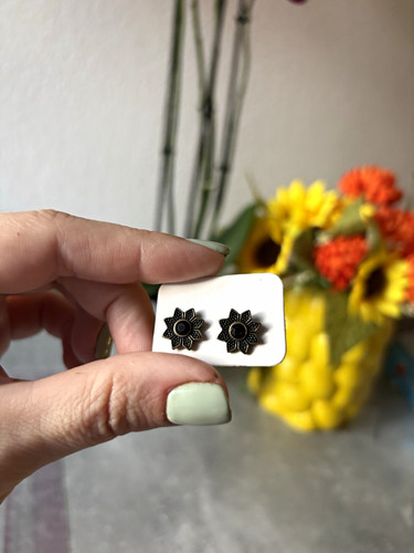 Ohrstecker blumenform - ohrstecker,