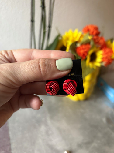 Ohrstecker ohrringe knoten - ohrstecker,