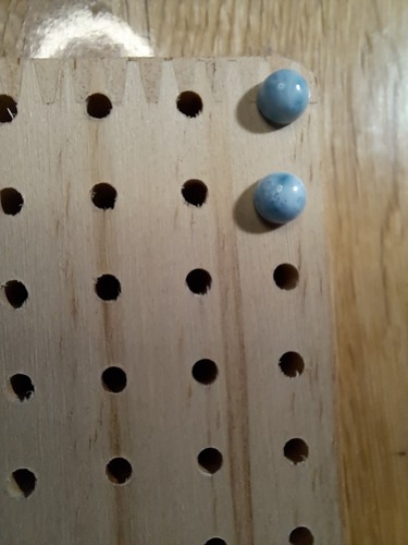 Larimar ohrringse aus 925er - aus,