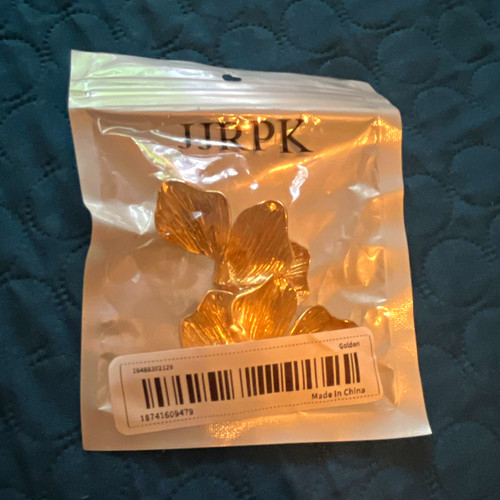 Jjrpk goldfarbene ohrstecker - jjrpk,