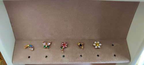 Fossil ohrstecker set paar - ohrstecker,