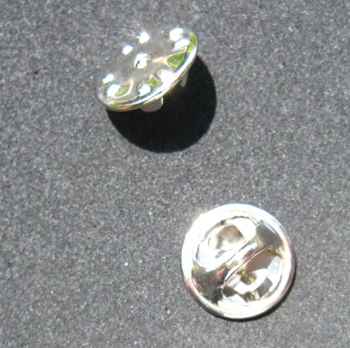 Butterfly clip chrom pin - butterfly,