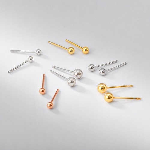 Oder paar ohrstecker kugel - 1, 3