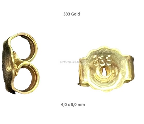 Ohrstecker poussette gold 333 - poussette,