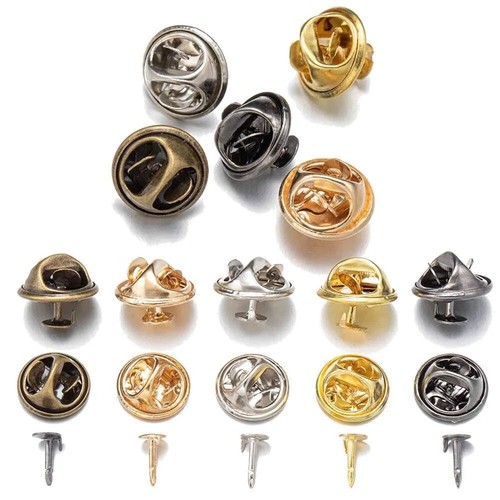 100x metall pin verschluss - pin,